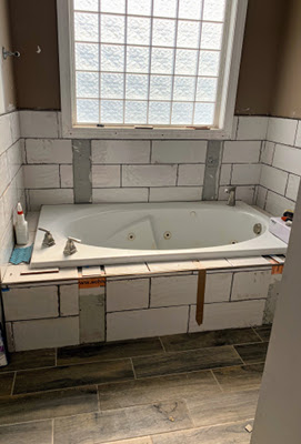 whirlpool tub unfinished